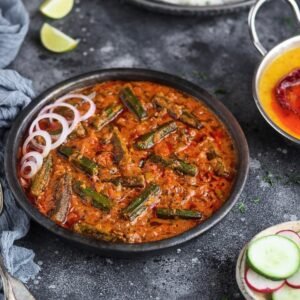 Dehydrated Bhindi Masala (Okra Curry) Recipe