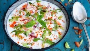 Dehydrated Vegetable Raita Recipe