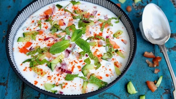 Dehydrated Vegetable Raita